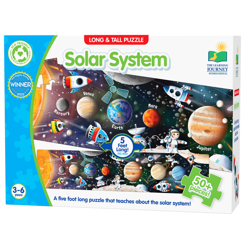 Solar System Long and Tall Puzzle