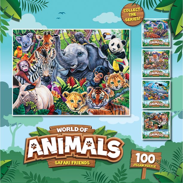 Safari Friends 100 pc