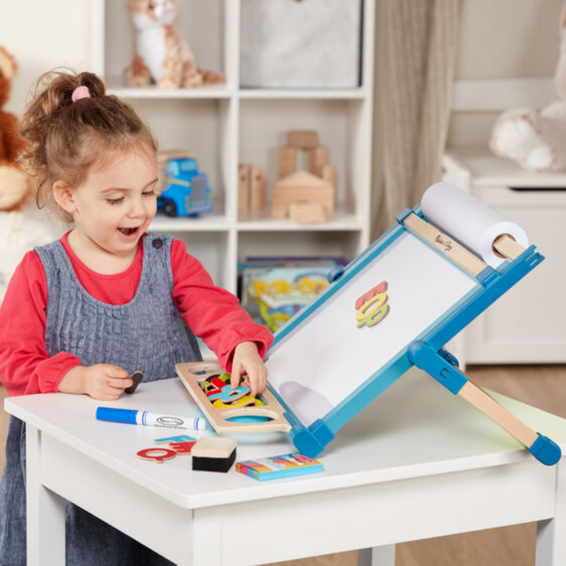 Double Sided Magnetic Tabletop Easel