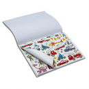 Jumbo Multi-themed Coloring Pad - Blue