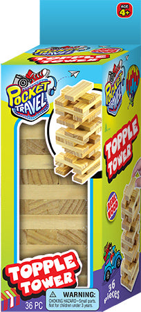 Pocket Travel Topple Tower