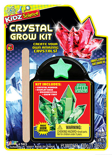 Kids Science Crystal Grow Kit