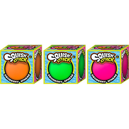 Squish Attack Big Squishy Sphere Sensory Toy