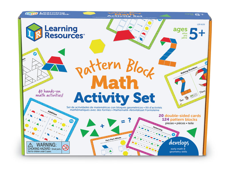 Pattern Block Math Activity Set