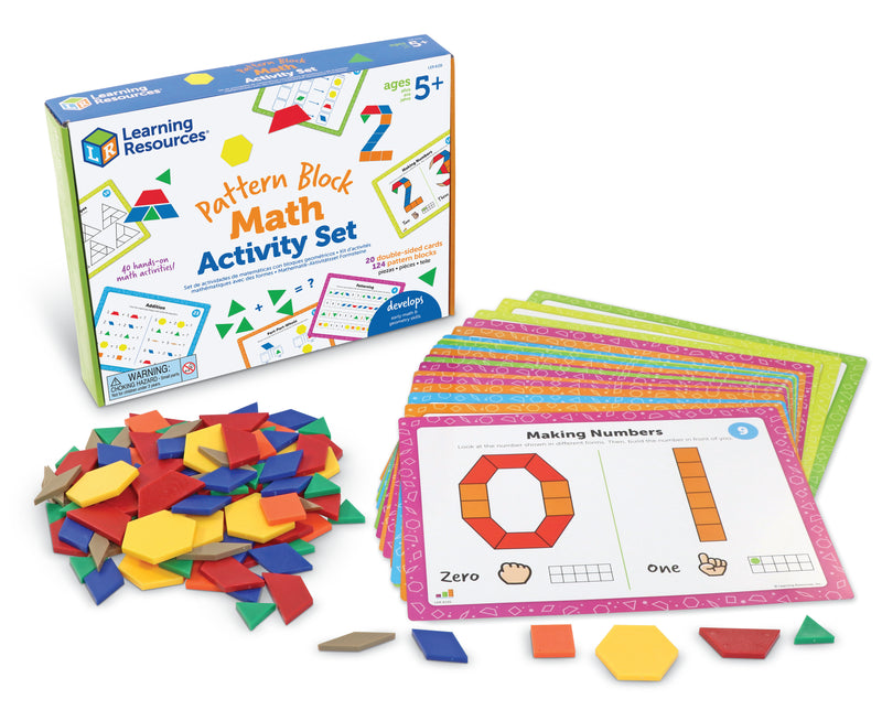 Pattern Block Math Activity Set