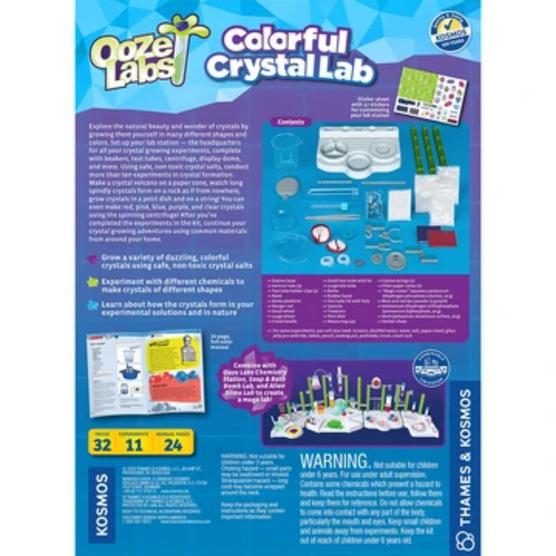 Colorful Crystal Lab Ooze Labs