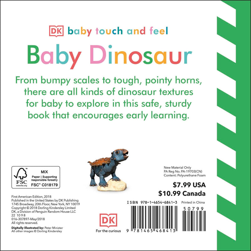 Baby Touch and Feel Baby Dinosaur