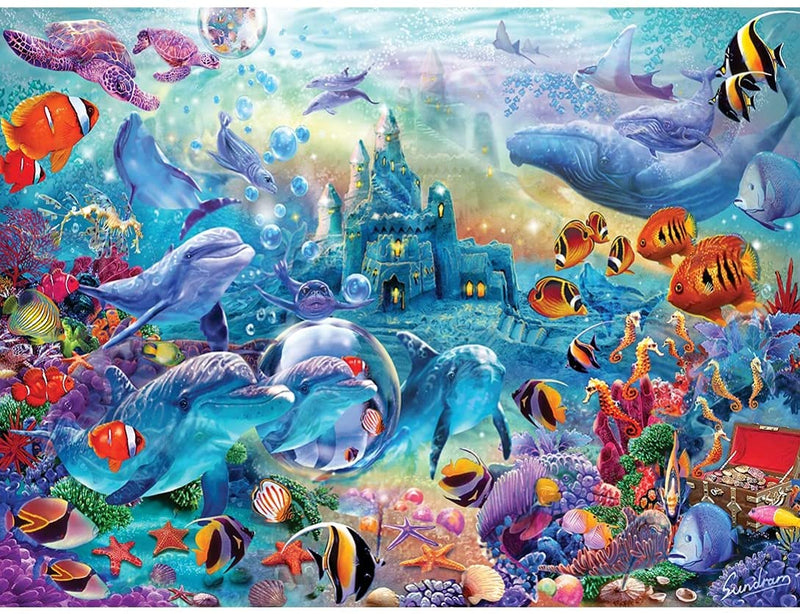 Sea Castle Delight 500 pc Glow