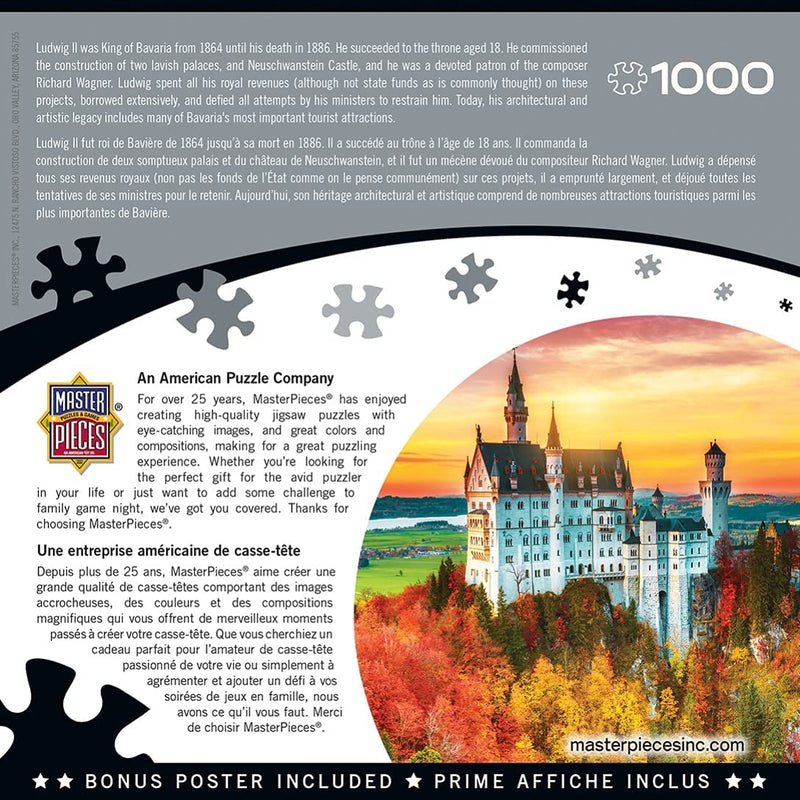 Autumn Castle 1000 pc