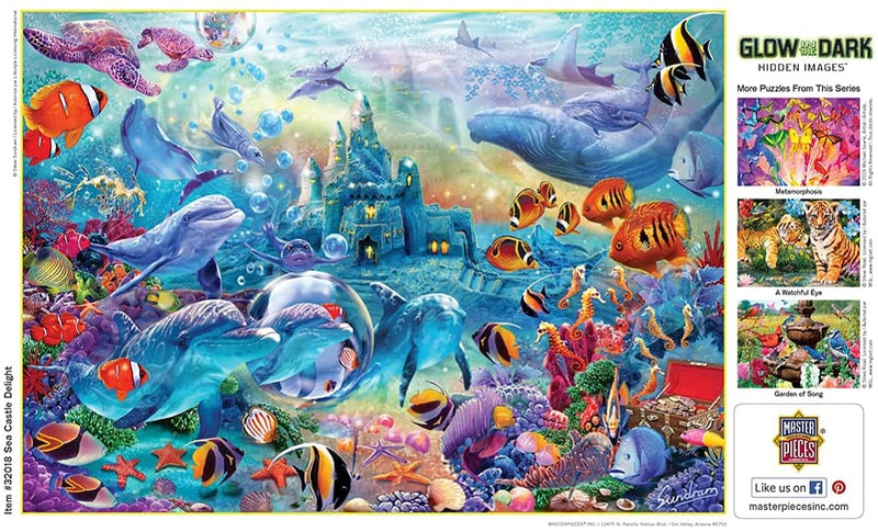 Sea Castle Delight 500 pc Glow