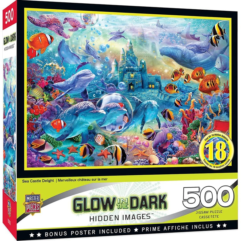 Sea Castle Delight 500 pc Glow