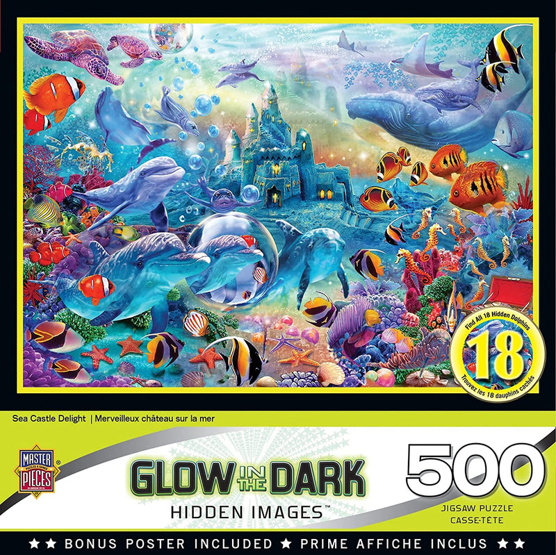 Sea Castle Delight 500 pc Glow