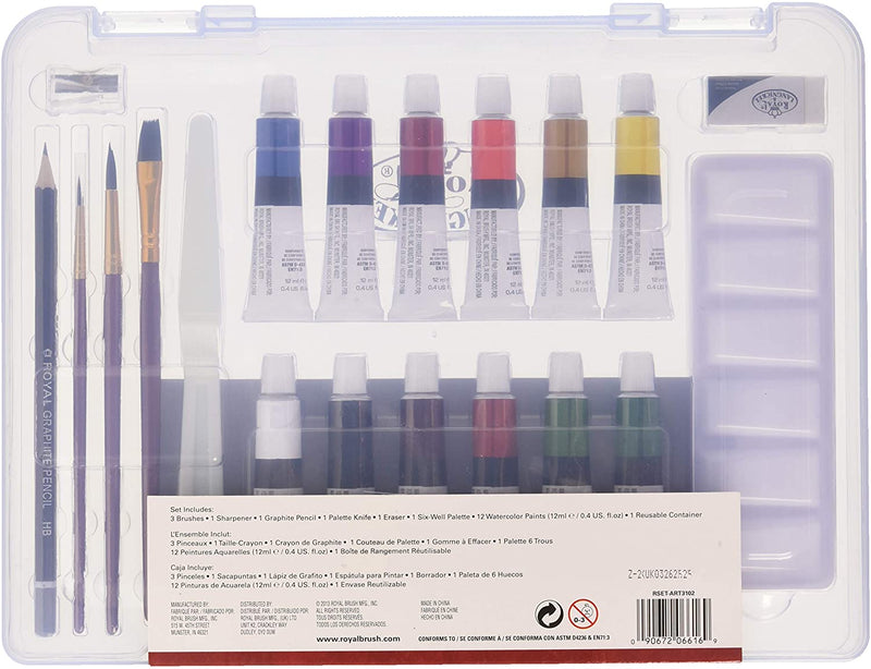 Watercolor Painting Set Small Clearview Essentials