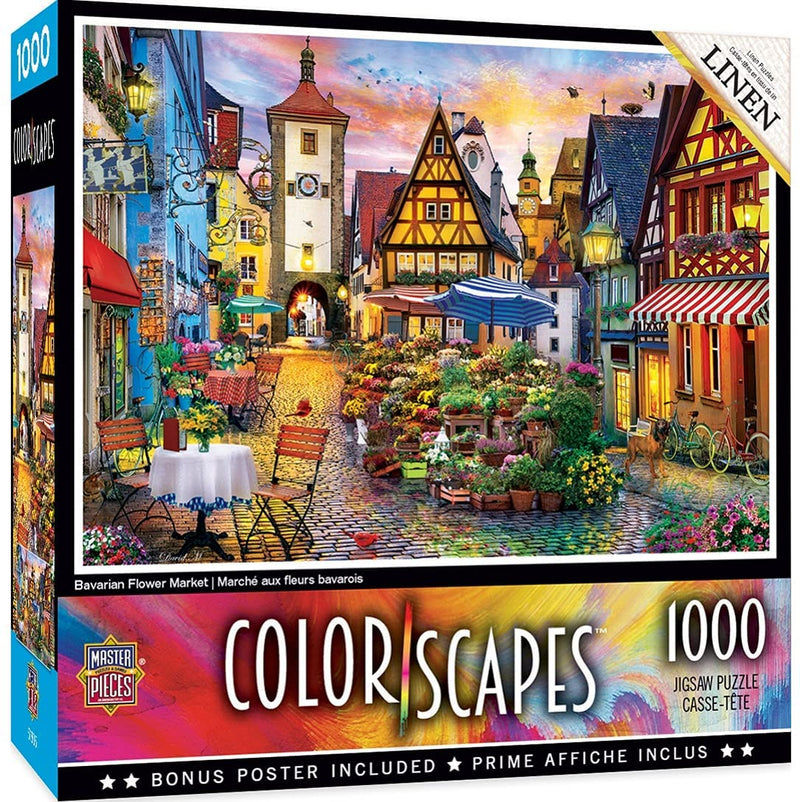 Bavarian Flower Market 1000 pc