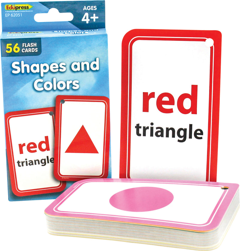 Shapes and Colors Flash Cards