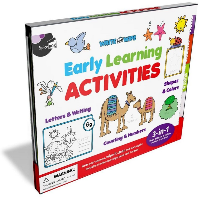 Early Learning Write and Wipe Activities