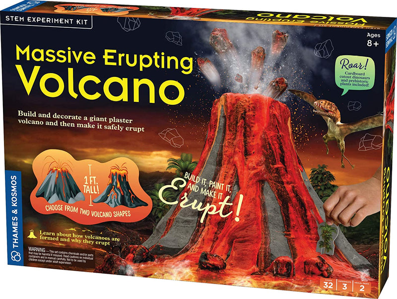 Massive Erupting Volcano