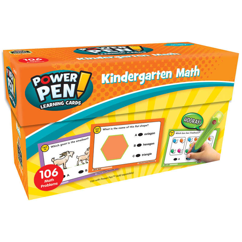 Power Pen Learning Cards Math Grade K