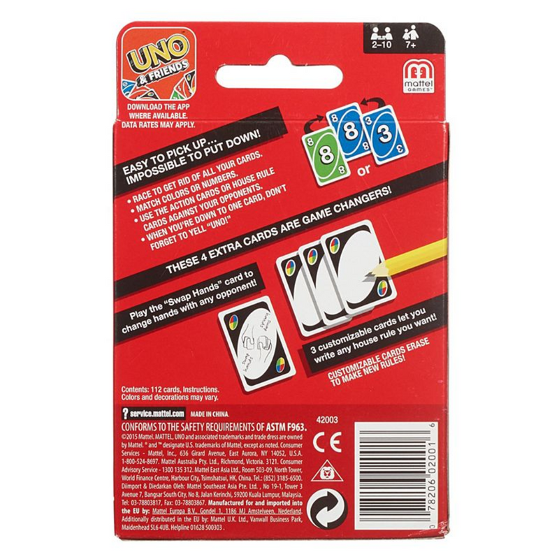 Uno Card Game 50th Sidekick