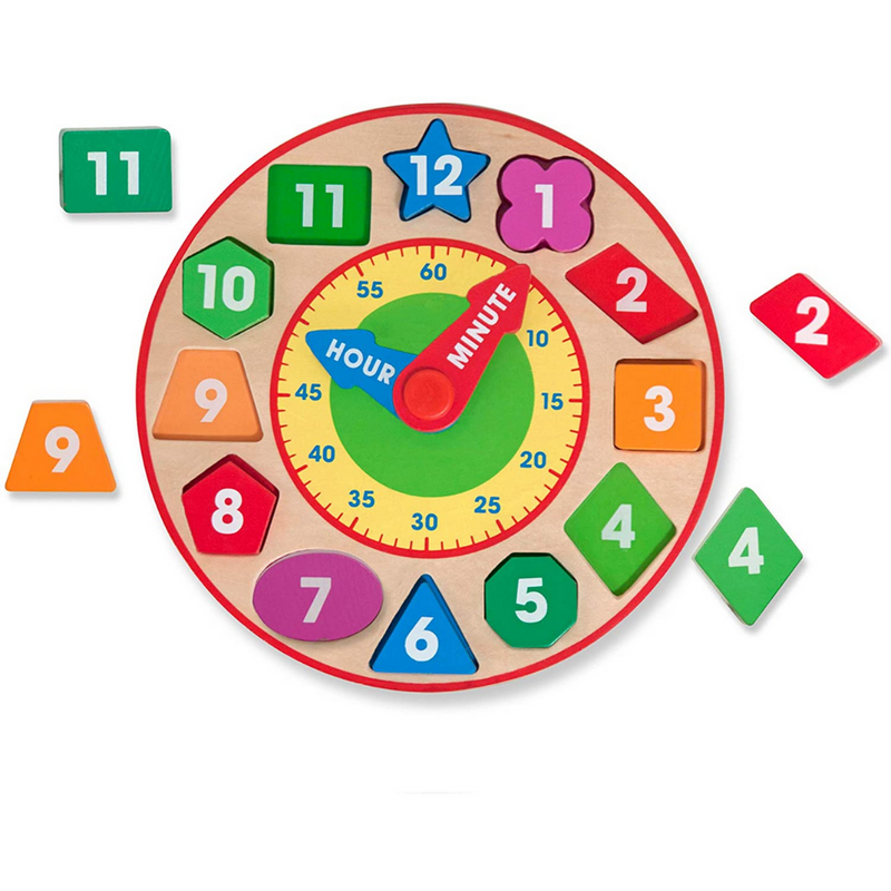 Shape Sorting Clock