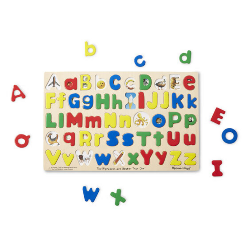 Uppercase and Lowercase Alphabet