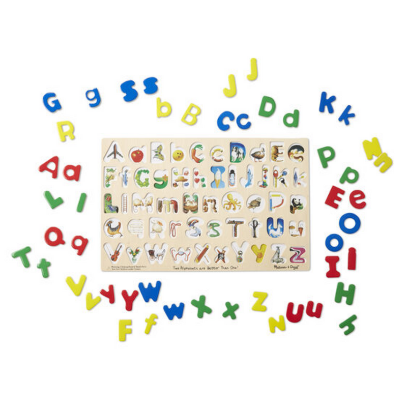 Uppercase and Lowercase Alphabet