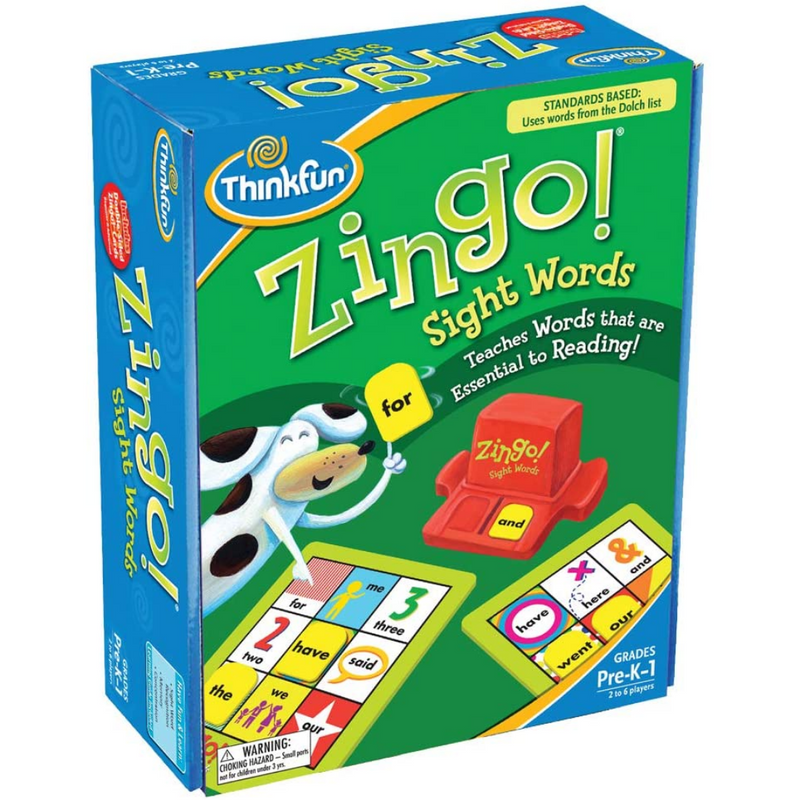 Zingo Sight Words