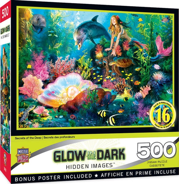 Secrets of the Deep Glow in the Dark 500 pc